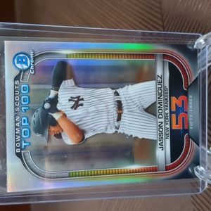 2021 - Jasson Dominguez - Bowman Scouts Top 100 - Chrome